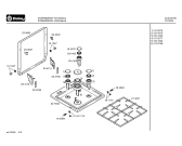 Схема №1 3CS402NP с изображением Решетка для духового шкафа Bosch 00214241