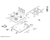 Схема №1 OA16Y5180L с изображением Коллектор для плиты (духовки) Bosch 00743661