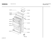 Схема №1 KTL1571 с изображением Дверь морозильной камеры для холодильника Siemens 00282353