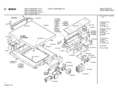 Схема №1 0722044382 V340 с изображением Панель для стиралки Bosch 00113196