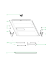 Схема №1 GCX 4862 с изображением Мини-ручка для посудомоечной машины Whirlpool 482000018720