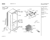 Схема №1 KIM28470 с изображением Дверь для холодильной камеры Bosch 00239272