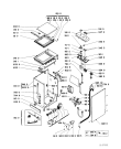 Схема №1 AWF 277/IG с изображением Обшивка для стиральной машины Whirlpool 481945328054