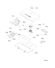 Схема №1 AKR 934 ME с изображением Фильтр для вентиляции Whirlpool 481245858383