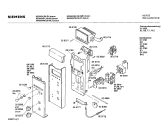Схема №2 HF650454 с изображением Панель для свч печи Siemens 00085205