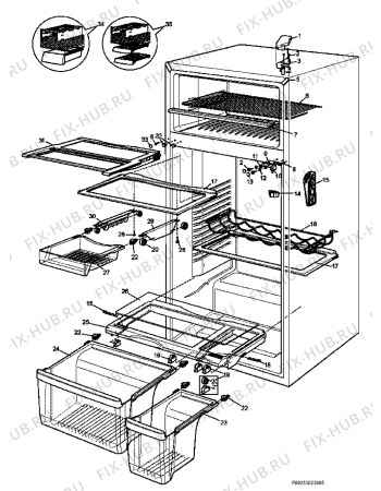 Взрыв-схема стиральной машины Arthurmartinelux AND5298-RRER - Схема узла Section 5