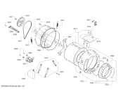 Схема №2 CMI140DTR с изображением Манжета люка для стиральной машины Bosch 00685491