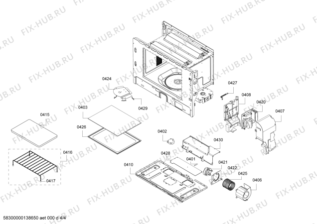 Схема №1 3WG459XD с изображением Модуль управления для духового шкафа Bosch 00700860