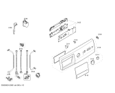 Схема №1 WXLM148AUK XLM1400 с изображением Панель управления для стиралки Siemens 00665298