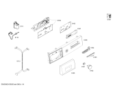 Схема №1 WS10X262PL iQ300 с изображением Кнопка для стиралки Siemens 00628798