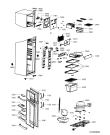 Схема №1 WBM 287/WH с изображением Рукоятка для холодильника Whirlpool 481249818729