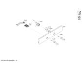 Схема №1 HB20AB520 с изображением Панель управления для плиты (духовки) Siemens 00670305