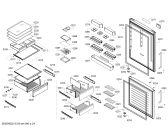 Схема №1 BD3076W3AN PROFILO с изображением Ручка двери для холодильной камеры Bosch 11025939