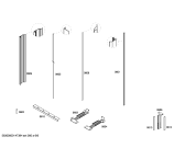 Схема №1 CIR36MIIL1 K 1911 VI с изображением Цокольная панель для холодильной камеры Bosch 00246415