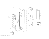 Схема №3 HBL5750UC с изображением Декоративная рамка для духового шкафа Bosch 00684120