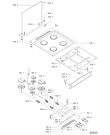 Схема №1 ACM 979 BB с изображением Втулка для плиты (духовки) Whirlpool 481244038795