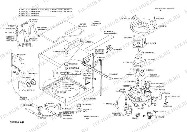 Схема №2 WG685029 с изображением Магнитный клапан для посудомойки Bosch 00021234