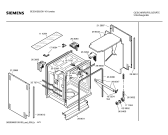 Схема №1 SE35A260 с изображением Передняя панель для посудомойки Siemens 00434595