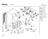 Схема №1 3FG6636 с изображением Дверь для холодильной камеры Bosch 00234644