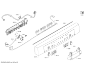 Схема №1 SHE3AR52UC SilencePlus 50dB с изображением Панель управления для электропосудомоечной машины Bosch 00686806