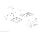 Схема №1 HSG13I30SE COCINA INOX BOSCH PRO601 220V/50Hz CHILE с изображением Кран горелки для плиты (духовки) Bosch 00629981