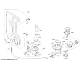 Схема №1 SMI50L05EU SilencePlus с изображением Панель управления для электропосудомоечной машины Bosch 11008207