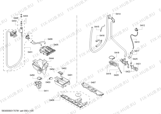 Схема №1 WAY32791GC HomeProfessional с изображением Панель управления для стиралки Bosch 00791587