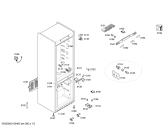 Схема №1 KG56NA70ME с изображением Уплотнитель двери для холодильной камеры Bosch 00247206