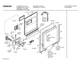 Схема №1 SE59290 с изображением Вкладыш в панель для посудомоечной машины Siemens 00298662