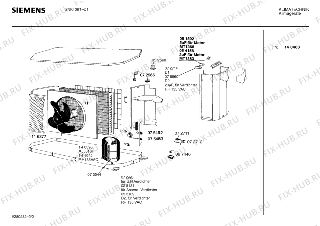 Схема №1 2NK4361 с изображением Вкладыш в панель для электросушки Bosch 00067441