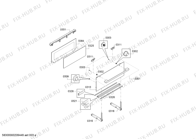 Схема №1 J1HCC0AN0B с изображением Фронтальное стекло для электропечи Bosch 00777147