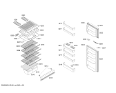 Схема №1 KSU347032H REF BL BOSCH RD141 110V/60HZ R134 с изображением Крышка для холодильной камеры Bosch 00439300