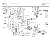 Схема №1 SN25101 с изображением Панель для посудомоечной машины Siemens 00284419