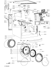 Схема №1 WA BLACK 744 DA с изображением Декоративная панель для стиралки Whirlpool 481010605967