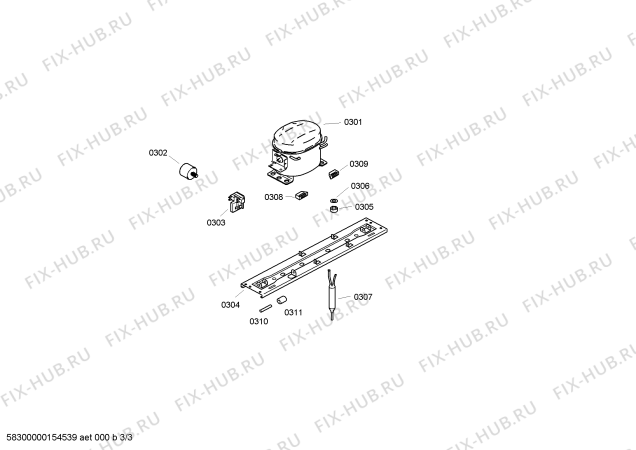 Схема №1 KK25V1110W с изображением Дверь для холодильника Siemens 00712988