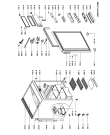 Схема №1 KVMC STUTTGART с изображением Часть корпуса для холодильной камеры Whirlpool 481244019979