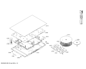 Схема №1 PXE831FC1E с изображением Стеклокерамика для плиты (духовки) Bosch 00715889