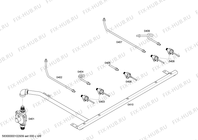 Схема №1 PSC364GLZS с изображением Панель управления для плиты (духовки) Bosch 00143360