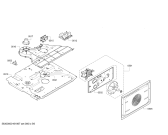 Схема №1 B15M42N2 с изображением Панель управления для электропечи Bosch 00671494