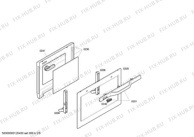Схема №1 3HT503BP с изображением Ручка конфорки для духового шкафа Bosch 00606820