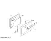Схема №1 3HT503NP с изображением Блок подключения для плиты (духовки) Bosch 00606086