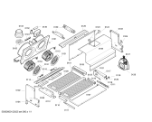 Схема №1 DHI645KAU с изображением Мотор вентилятора для вытяжки Bosch 00352887