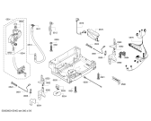 Схема №1 DI260411 с изображением Теплообменник для посудомойки Bosch 00684037