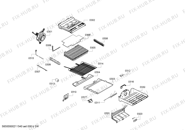 Схема №2 BD3056W3UN, Profilo с изображением Крышка для холодильной камеры Bosch 11028323