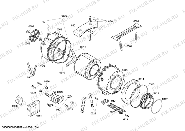 Схема №1 WFL2060UC Axxis с изображением Ручка для стиралки Bosch 00484011