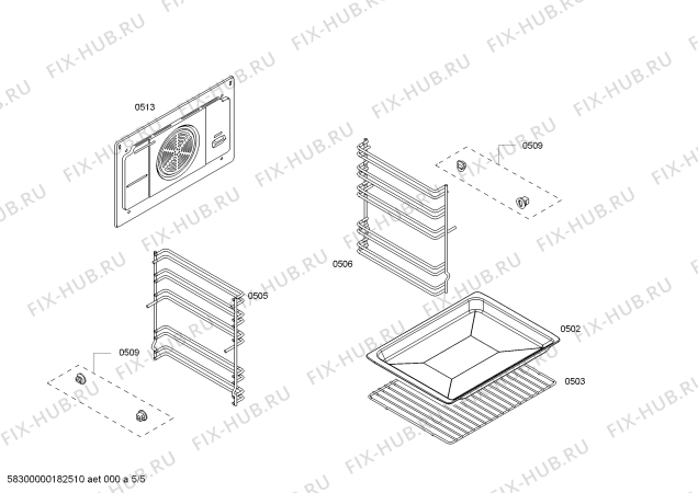 Схема №2 HB21AB521E H.SE.NP.L2D.IN.GLASS.S2/.X.ME_TI// с изображением Передняя часть корпуса для электропечи Siemens 11002475