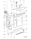 Схема №1 ADG 6967 IXM с изображением Обшивка для посудомойки Whirlpool 481245371548