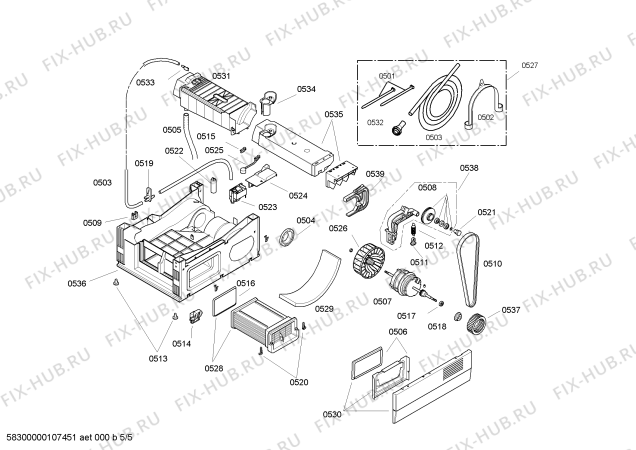 Схема №1 WTL6106GB Classixx Condenser с изображением Предохранитель для сушилки Bosch 00180746