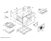 Схема №2 HBG73B520C с изображением Электрозамок для плиты (духовки) Bosch 00642825