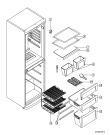 Схема №1 ARC 5360 с изображением Ящик (корзина) для холодильника Whirlpool 480188800008
